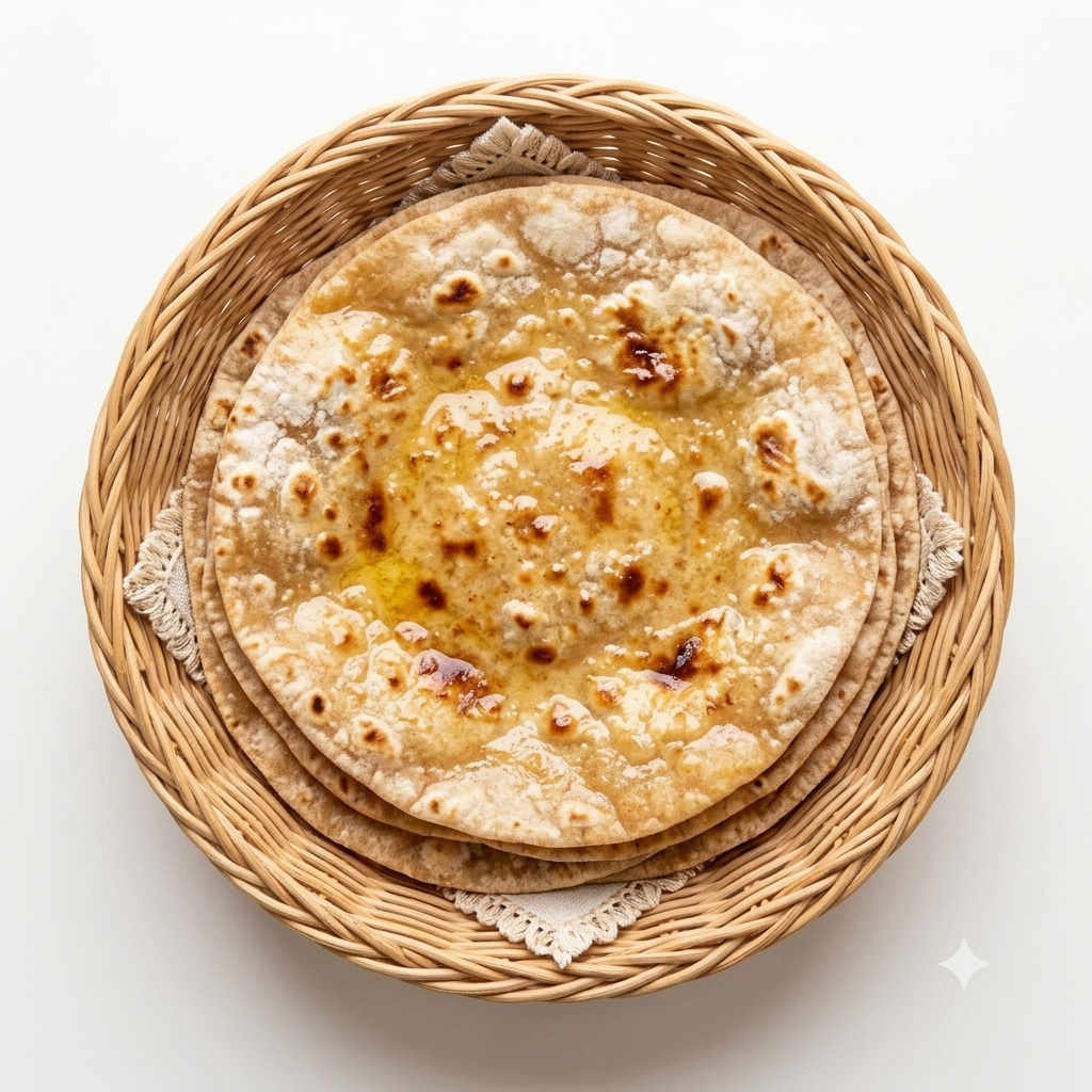 Wheat Roti / Butter Wheat Roti
